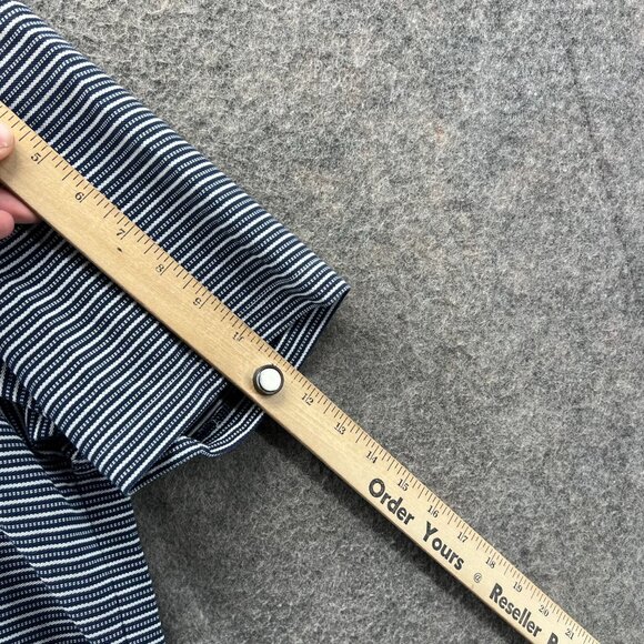 Tommy Bahama Polo Shirt Mens XXL Blue Preppy Striped Island Zone Extra Large - Picture 5 of 10